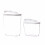 Lemononstore Plastic Food Storage Containers 2-Pack (Large 1