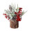 Mini albero di Natale artificiale con pigne e bacche 2