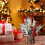 Mini albero di Natale artificiale con pigne e bacche 5