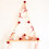 Guirlande lumineuse LED de Noël avec clochette décorative 5