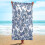 Toalha de praia de microfibra LWZWM 30x59 polegadas 4