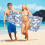 Toalha de praia de microfibra LWZWM 30x59 polegadas 5