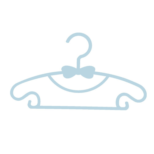 Ycolew Baby Hangers Plastic 10-Pack 1