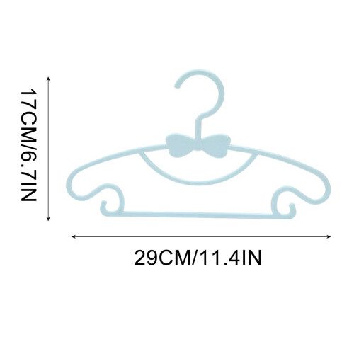 Ycolew Baby Hangers Plastic 10-Pack 2