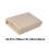 Muslin baby blanket beige X-large 3