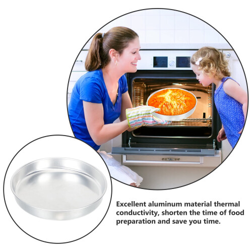 Round Aluminum Baking Pan Non-Stick 9-inch 2