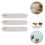 Plastic flowerpot trays gardening base 3 pcs 2