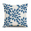 Conjunto de 4 capas de almofada decorativas azul-marinho, 45x45 cm (18x18 polegadas). 2