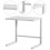Support métallique pour four de table et micro-ondes (1 pièce) 4