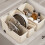 Kitchen Storage Cabinet with Wheels for Cookware and 6