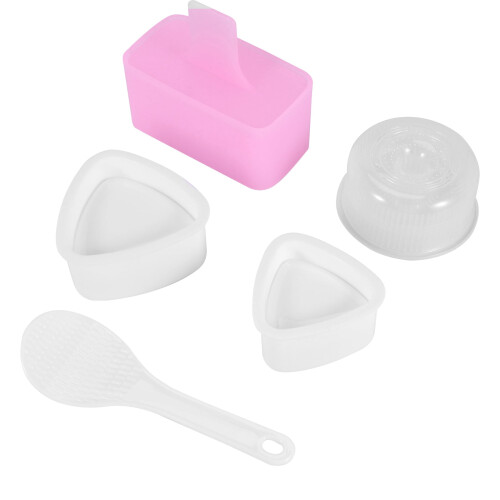 PP Sushi Mold Set with Rice Spatula 1