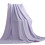 Inerposs Cooling Ice Blanket Purple Breathable Lightweight 2