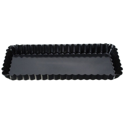 Rectangular Fluted Tart Pan with Removable Bottom 2