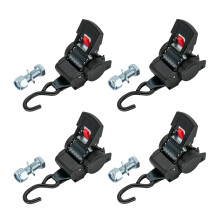 Ratchet Strap With Nonslip Grip Handle Reinforced S Hook-1 4