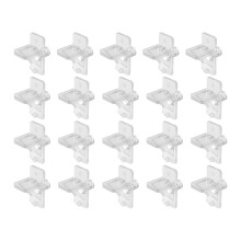Transparents Shelf Support Pegs Plastic Laminate Support Studs