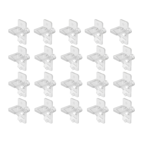 Transparents Shelf Support Pegs Plastic Laminate Support Studs