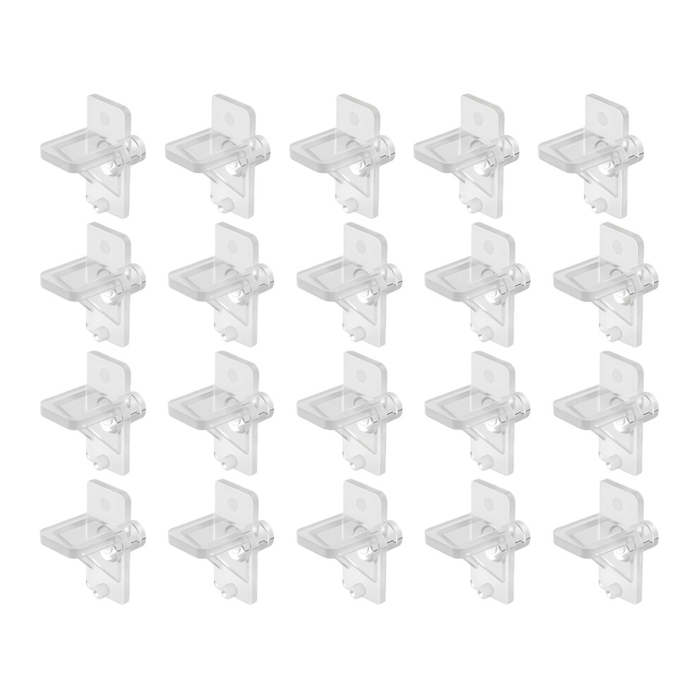 Transparents Shelf Support Pegs Plastic Laminate Support Studs