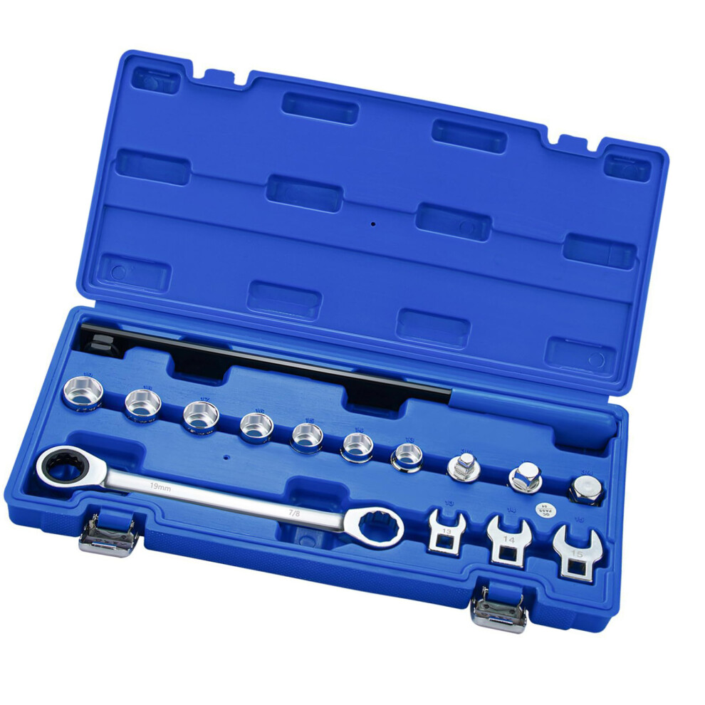 15Pieces Heavy Duty Serpentine Belt Tensioner Tool Set Auxiliary 7754002553400