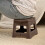 Portable Folding Stool Plastic Lightweight 20.5x22x20cm 1