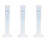 3-pak plastik målecylinder 25 ml 1