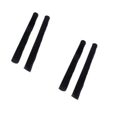 Black Refrigerator Handle Cover Set 2 Pairs
