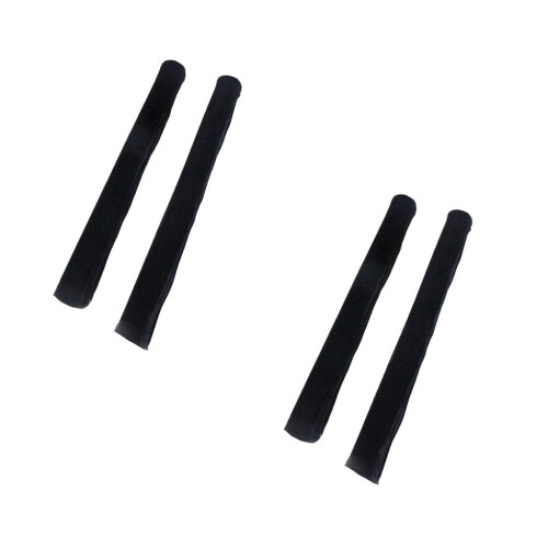 Black Refrigerator Handle Cover Set 2 Pairs