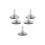 Office Chair Fixed End Caps 50mm 11mm Spindle 5-Pack 1