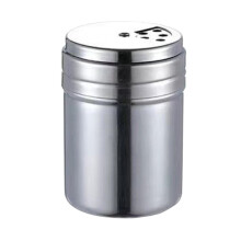 Runskmd stainless steel sugar pepper shakers 2 pcs