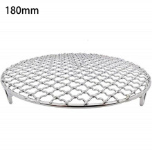 Round Stainless Steel Cooling Rack 201 Grade Silver