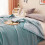 Cooling Flannel Blanket Green Microfiber Polyester 1.2x2m 5