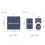 Digital Print Shower Curtain Set 4 Pieces 180x180cm 3