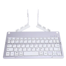 Faltbare Tastatur silber-weiß 140mAh 229x134x6mm