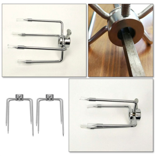 Metallspetsar för grill, 2-pack 1