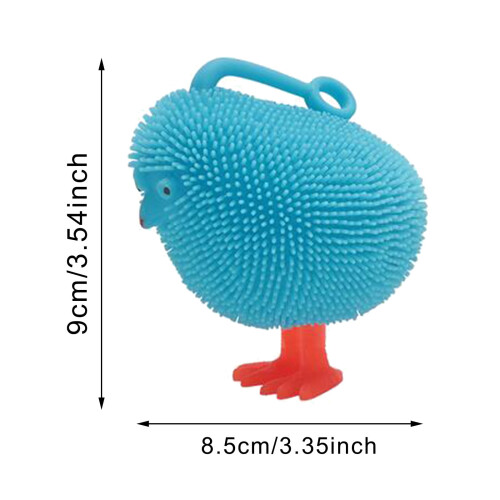 LED Light-Up Fidget Sausage Toy, 6 cm 1