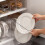 Plastic Kitchen Storage Box Transparent 10x3.7x2.75 Inch 5