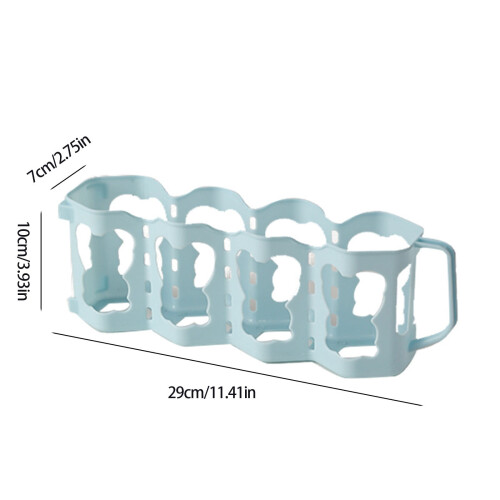 Portable Sparkling Water Can Organizer for Refrigerator 2