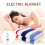 Electric Heated Flannel Blanket Lightweight Cozy 1-Pack 3