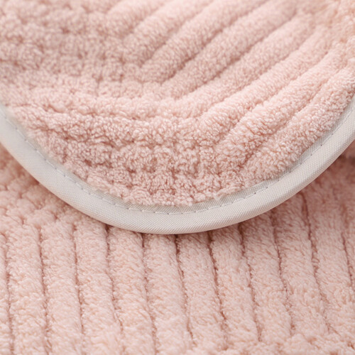Πετσέτα μπάνιου Coral Fleece εξαιρετικά μαλακή απορροφητική 28x55 ίντσες ροζ 1