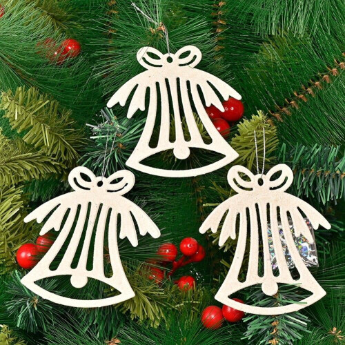 Silver snowflake ornaments for Christmas tree 12 pcs 2