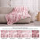 Couverture double duveteuse vert sauge 152 x 203 cm 4