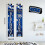 60th Birthday Balloon Banner Blue Silver Theme 2