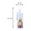 LED Flameless Candle with Santa Design 4-Pack 2