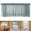 Welling kitchen curtain valance polyester lace floral 2