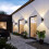 Luminária de parede externa com duas lâmpadas, 10W, IP65 4