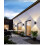 Luminária de parede externa com duas lâmpadas, 10W, IP65 5