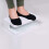 Floating Shelf for TV Components Metal 2-Tier Wall Mount 4