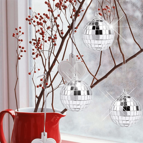 90 x 5cm Silver Mirror Disco Balls for Party Decor 2