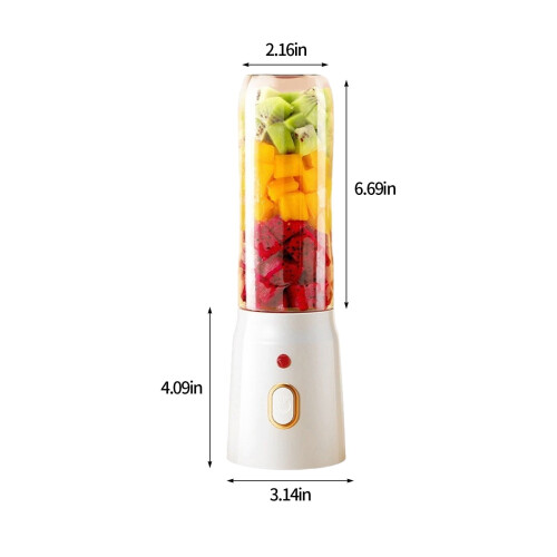 Portable Blender USB Rechargeable 10-Blade Mini Mixer 2