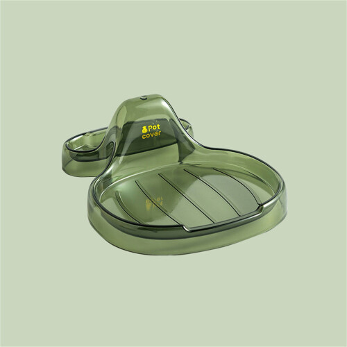 Flaschenhalter in Hundeform mit Deckel und Besteckablage 1