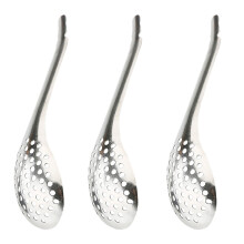 Juego de cucharas para caviar – Acero inoxidable, 3 piezas